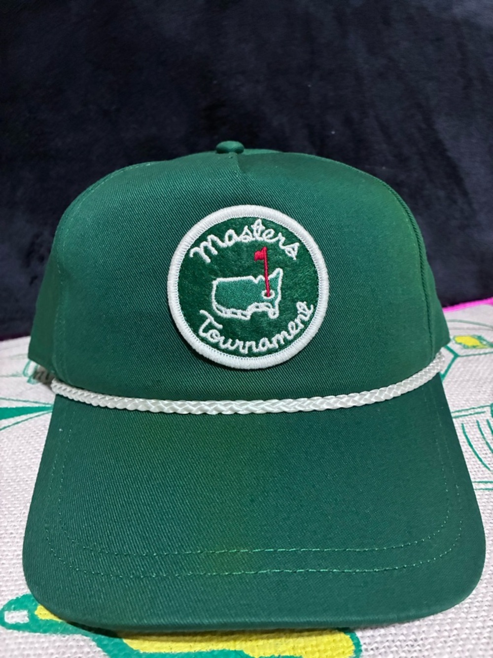 2026 Masters Tournament Green Rope-Accent Cap